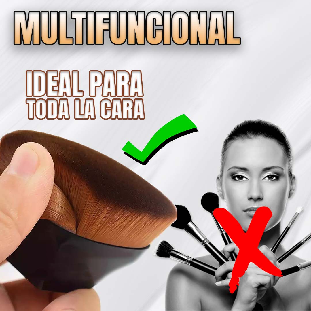 BROCHA DE MAQUILLAJE KABUKI