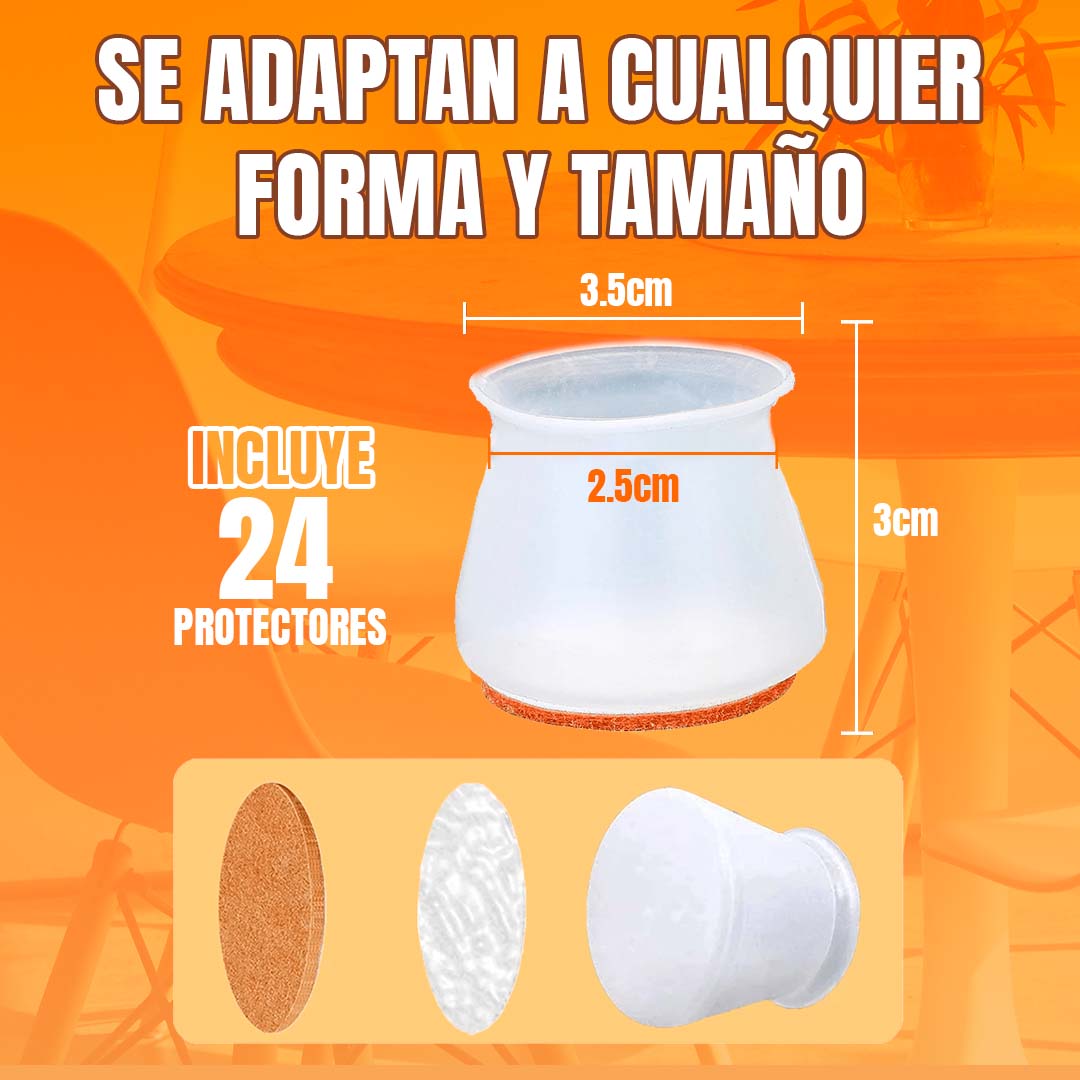 SET PROTECTORES DE RAYADURAS PARA SILLA