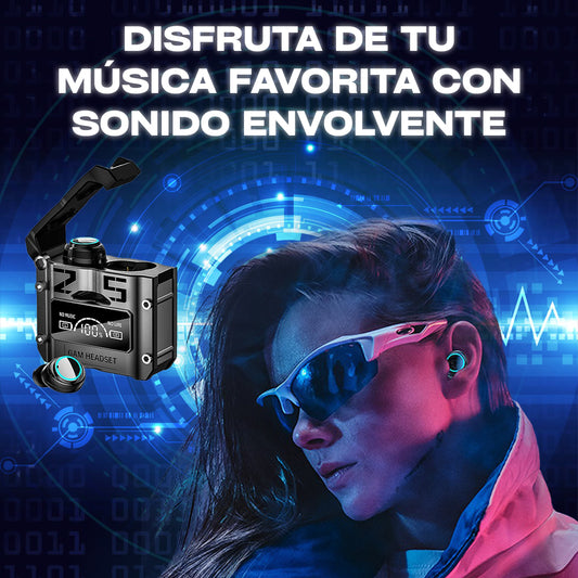 AUDÍFONOS M25 FUTURISTAS 🎁PROMO LANZAMIENTO🎁