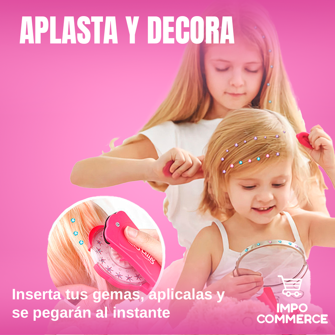 Aplicador de Gemas de Cabello