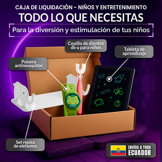 Caja de liquidación - Niños y Entretenimiento