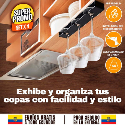 ORGANIZADOR DE COPAS SETx4