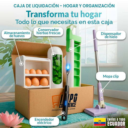 Caja de liquidación - Hogar y organización