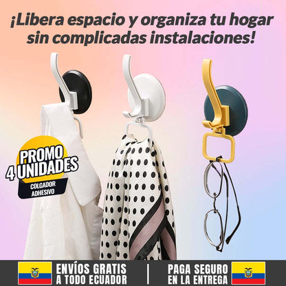 COLGADOR ADHESIVO 🎁PROMO 4 UNDIADES🎁