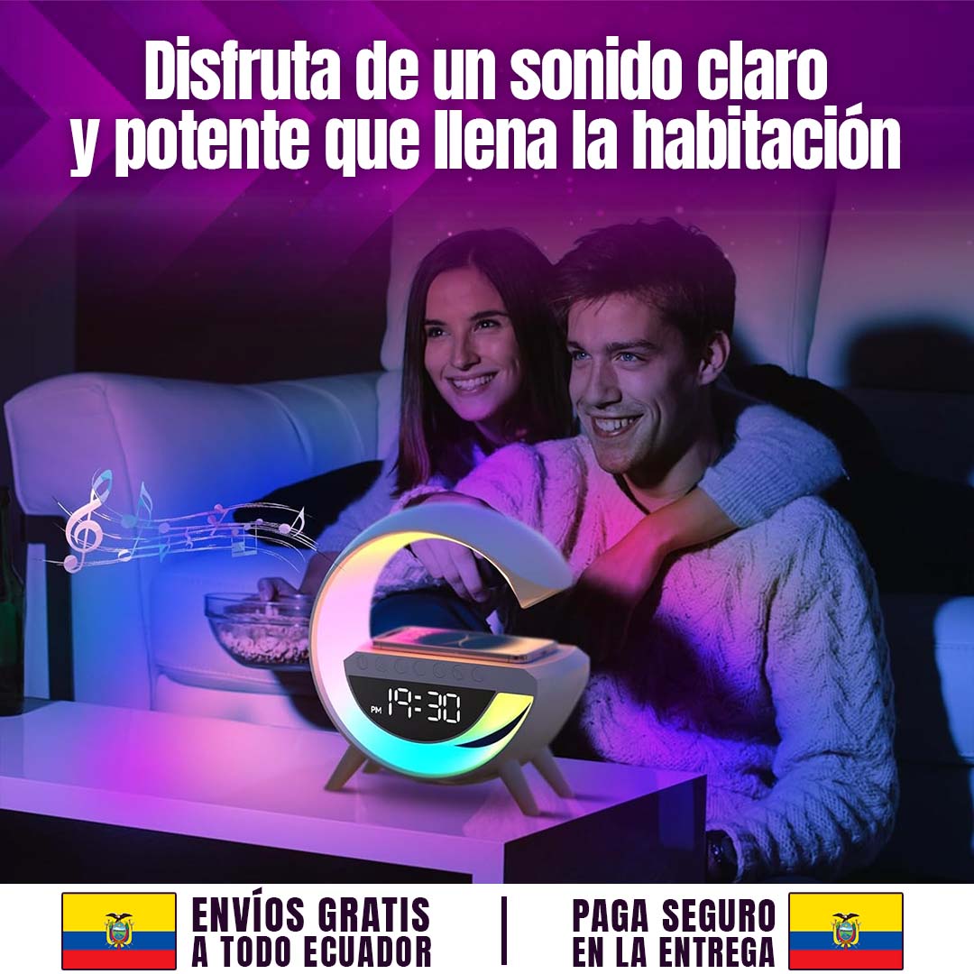 PARLANTE EN G CON LUCES 3 en 1 🎁PROMO ENVÍO GRATIS🎁