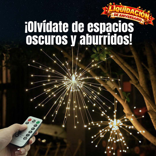 Lámpara LED Decorativa de Estrella- 3 UNIDADES