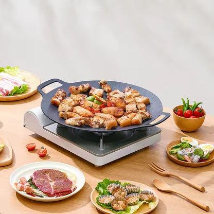 🎁GRATIS ORG CONDIMENTOS🎁 PLANCHA ESTILO KOREANA ANTIADHERENTE 34CM