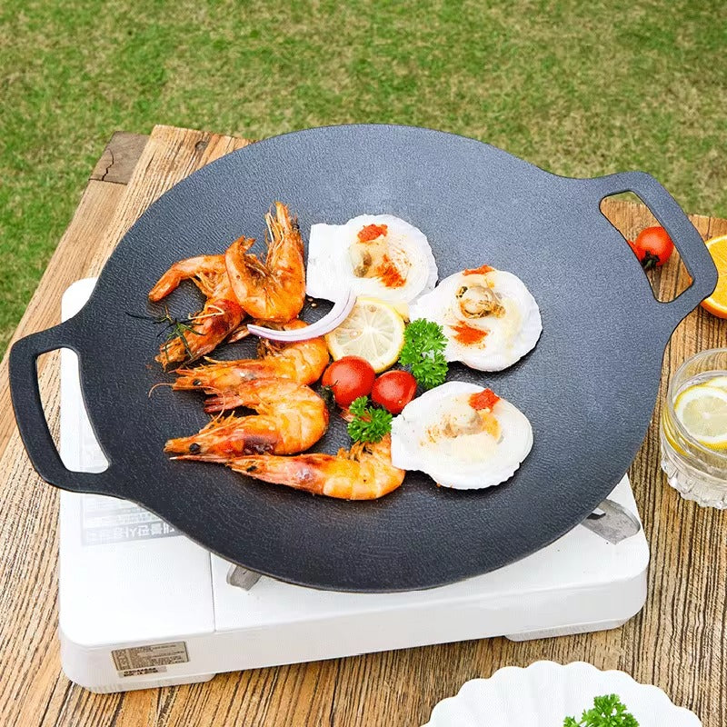 🎁GRATIS ORG CONDIMENTOS🎁 PLANCHA ESTILO KOREANA ANTIADHERENTE 34CM