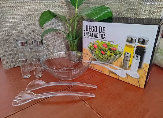 JUEGO DE ENSALADERA 7 PIEZAS