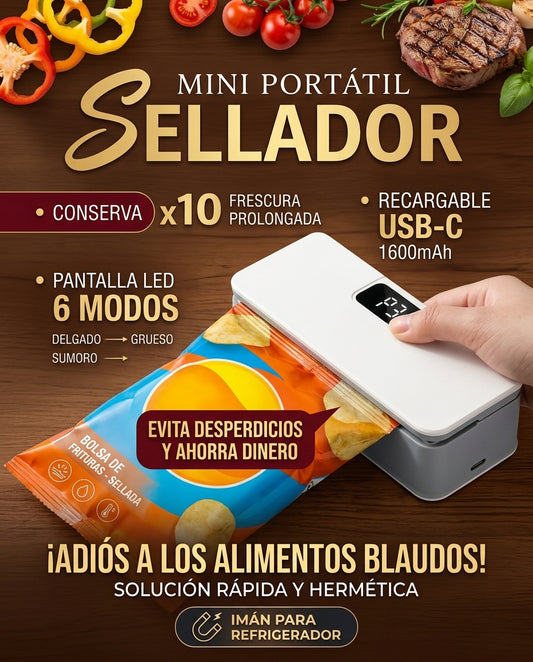 SELLADOR DE BOLSAS MAGNETICO