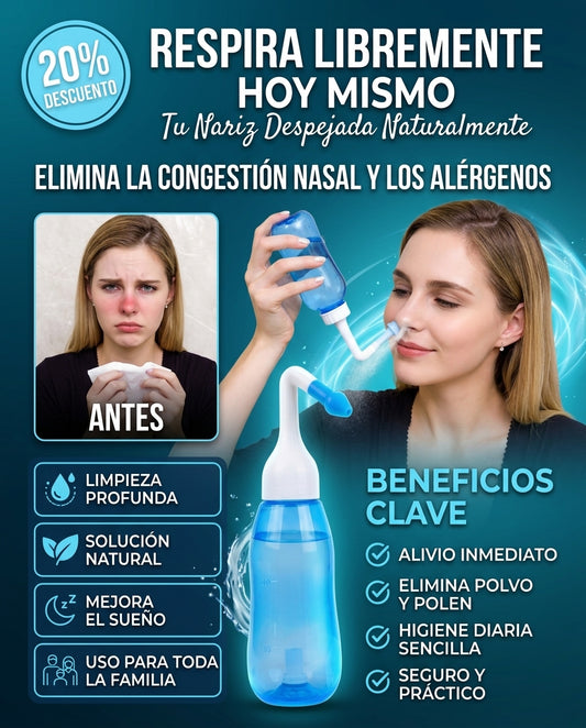 SET IRRIGADOR NASAL