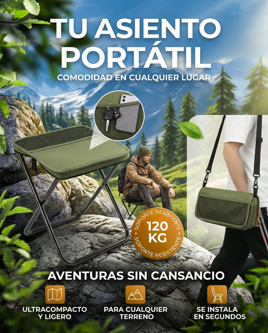SITBAG - TABURETE PLEGABLE TIPO BOLSO
