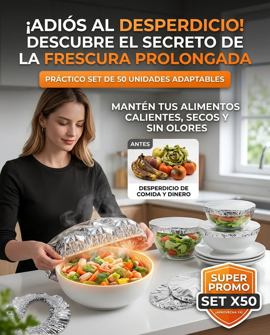 Tapas de aluminio 🎁 Set X 50 unidades🎁