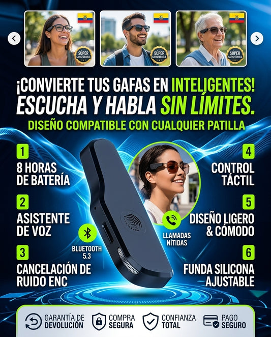 Dispositivo BLUETHOOT para lentes/gafas