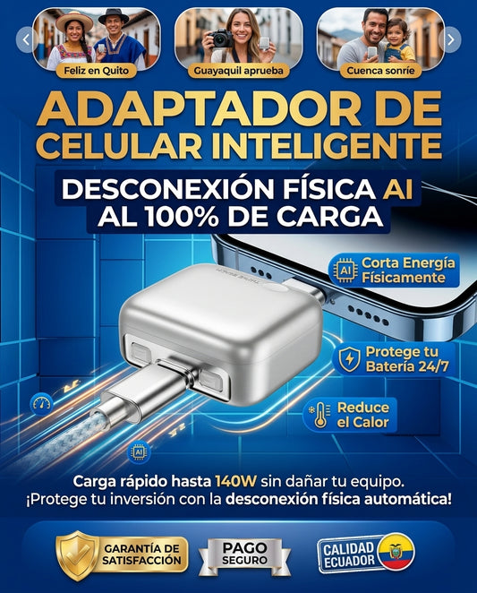 ADAPTADOR DE CELULAR DESCONEXION AUT