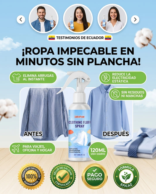 SPRAY PARA QUITAR ARRUGAS DE ROPA SN PLANCHAR