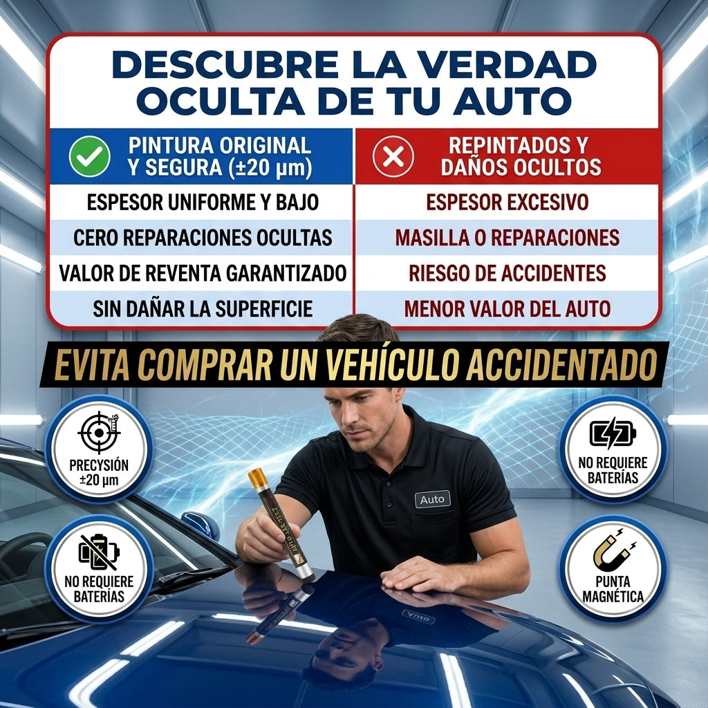 Bolígrafo probador de espesor de pintura