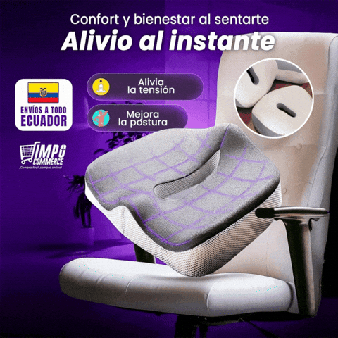 COJIN ERGONÓMICO ULTRA CONFORT 🎁HOY ENVÍO GRATIS🎁