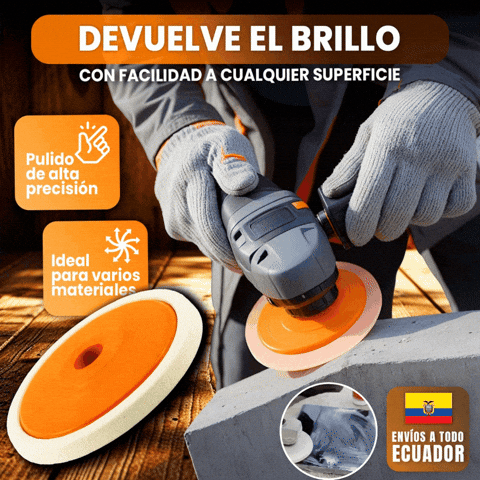 DISCOS DE PULIDO 🎁PROMO 10 UNIDADES🎁