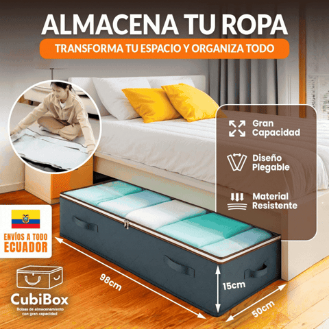 🎁PROMO 2X1🎁 Bolsa Organizador para debajo de la cama 100*50cm