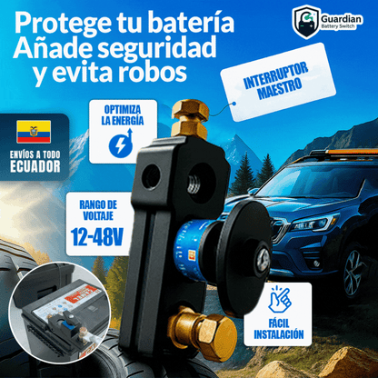 Guardian Battery Switch -  Switch para desconexión de bateria