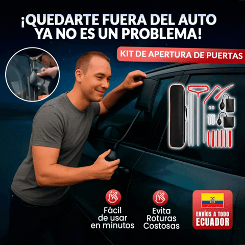 Kit Desbloqueo Instantáneo | Herramientas para apertura de puertas de auto 🎁ENVÍO GRATIS🎁