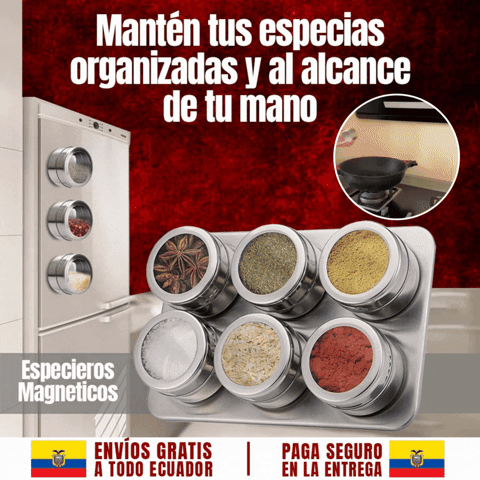 ESPECIEROS MAGNÉTICOS