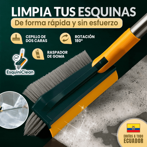 EsquiniClean®️ ESCOBA DE LIMPIEZA 3 EN 1