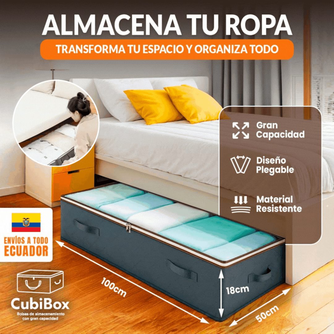 🎁PROMO 2X1🎁 Bolsa Organizador para debajo de la cama 100*50cm