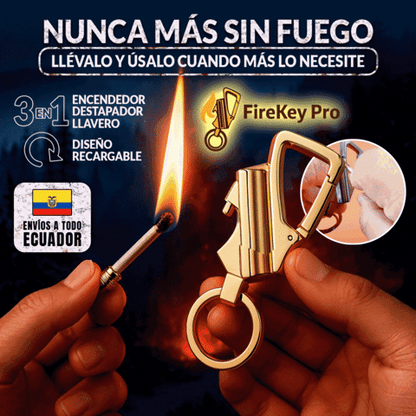 KeyPro LLAVERO TÁCTICO 2 EN 1 🎁PROMO 2 UNIDADES🎁
