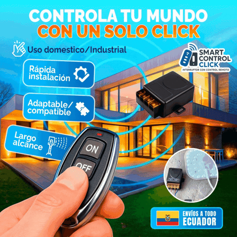 Smart Control Click | Interruptor con control remoto