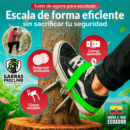 Garras ProClimb | Suela de agarre para escalado