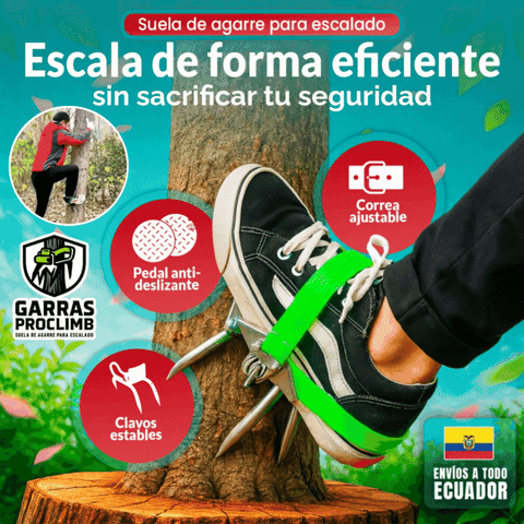 Garras ProClimb | Suela de agarre para escalado