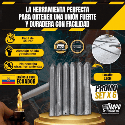 VARILLA SOLDADURA EN FRIO 🎁PROMO 6 UNIDADES🎁