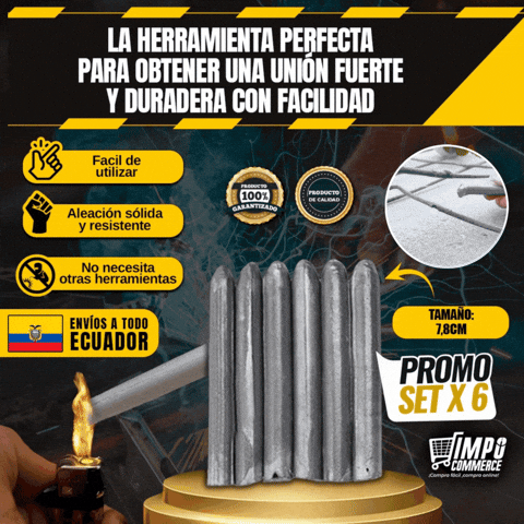 VARILLA SOLDADURA EN FRIO 🎁PROMO 6 UNIDADES🎁