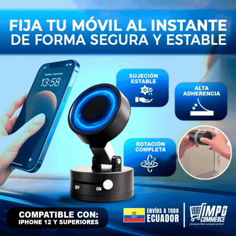 Soporte con ventosa y magnético 🎁PROMO ENVÍO GRATIS🎁