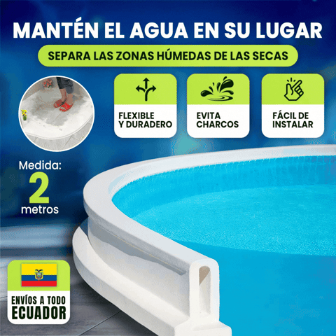 BARREDERA ADHESIVA SEPARACION HÚMEDO/SECO - 2 METROS