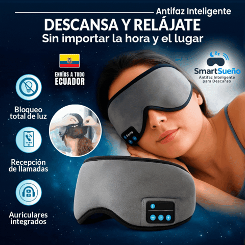 SmartSueño | Antifaz Inteligente para Descanso 🎁Envio Gratis🎁