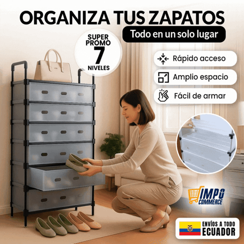 ZAPATERA ARMABLE 5 NIVELES