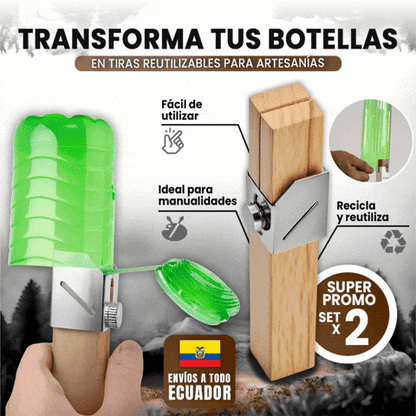 CORTADOR DE BOTELLAS TIPO FILAMENTO 🎁PROMO 2 UNIDADES🎁