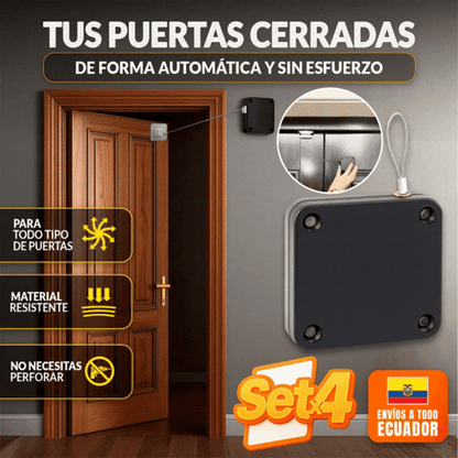 Cierre automático de puertas sin perforación 🎁COMPRA 2 LLEVA 4🎁