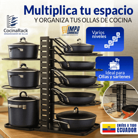 CocinaRack - Organizador de ollas