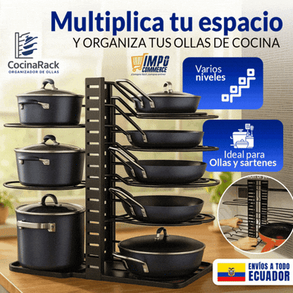 CocinaRack - Organizador de ollas