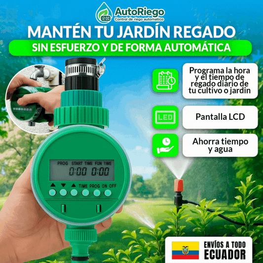 AutoRiego | Control de riego automático