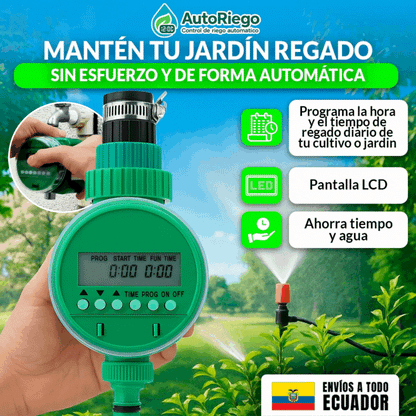 AutoRiego | Control de riego automático