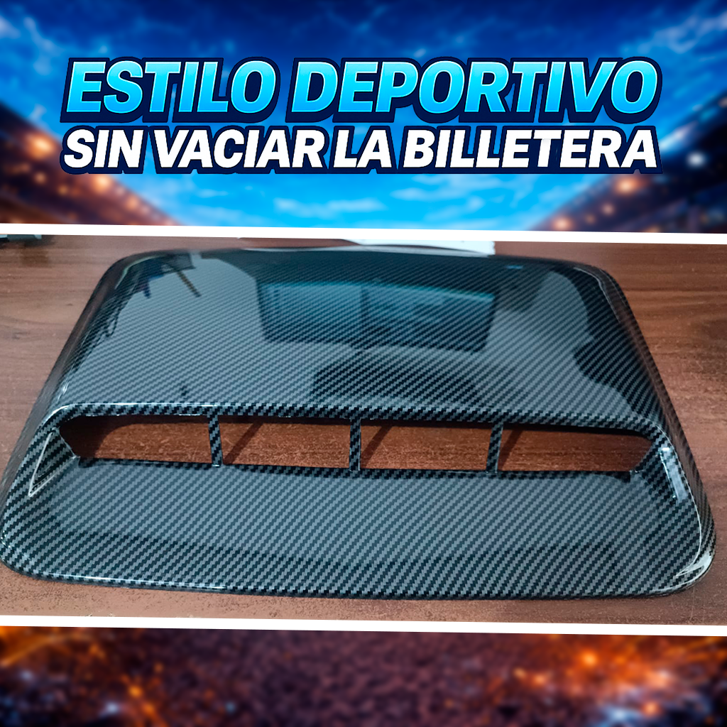 🚘Salida de aire decorativo para auto NEGRO