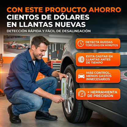 Medidor Magnético de Alineación de Ruedas 🎁PROMO LANZAMIENTO🎁