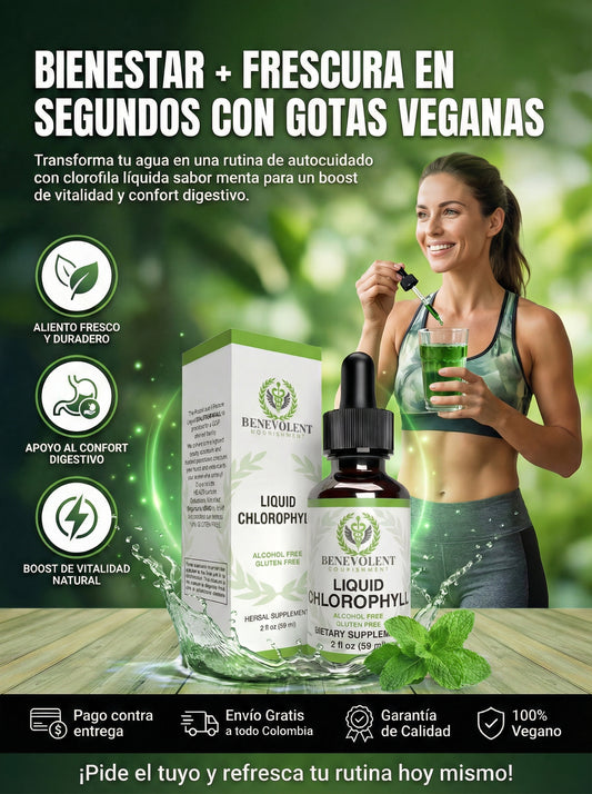 Clorofila en gotas
