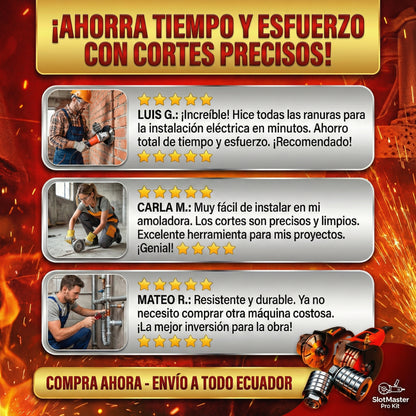 🎁HOY PROMO 2X1🎁 Kit Adaptador de amoladora para ranurado