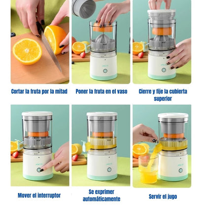 Electric Juicer®️ Exprimidor Automático Recargable